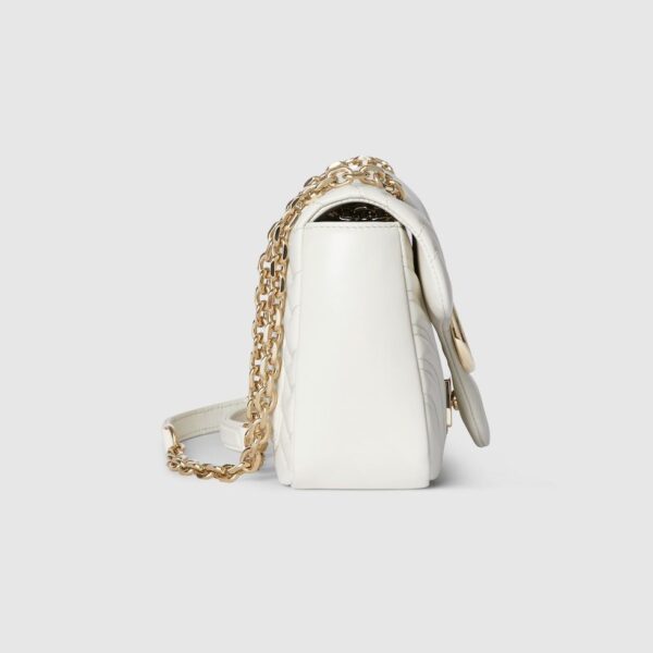 ⁦GG MARMONT BAG WHITE⁩ - الصورة ⁦3⁩