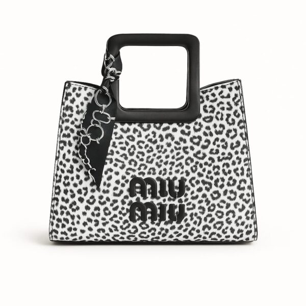 ⁦Elegant Leopard Print Handbag⁩ - الصورة ⁦3⁩
