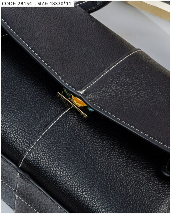 ⁦White Stitch Bag⁩ - الصورة ⁦3⁩