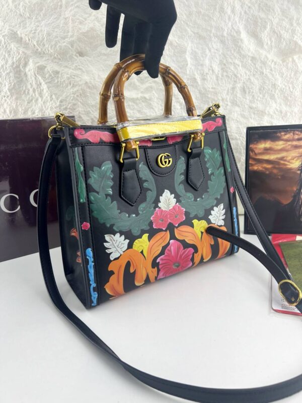 ⁦Gucci Flora Bamboo 27 Black⁩ - الصورة ⁦3⁩
