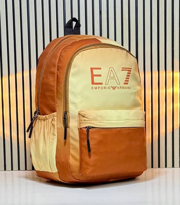 EA7 backpack Beige