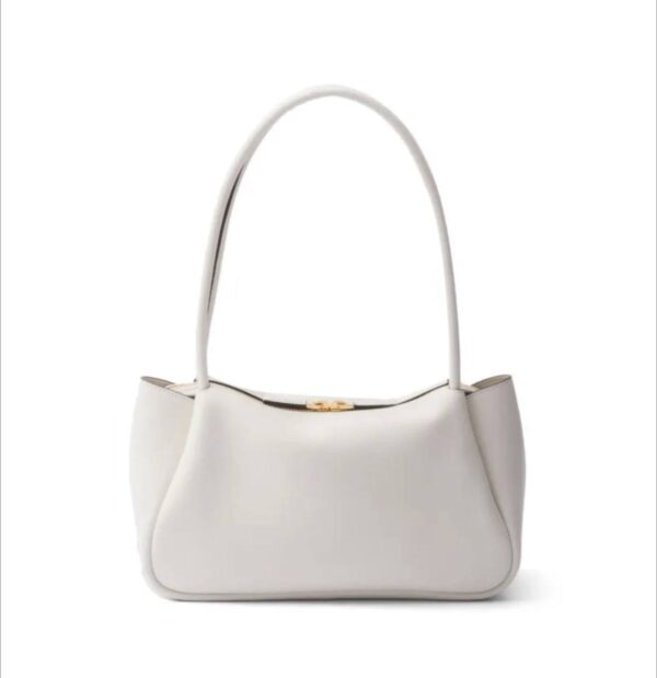 ⁦Prada Medium Leather Tote Bag⁩ - الصورة ⁦2⁩