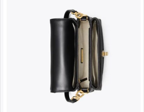 ⁦Tory Burch Kira Chevron Top Handle⁩ - الصورة ⁦4⁩