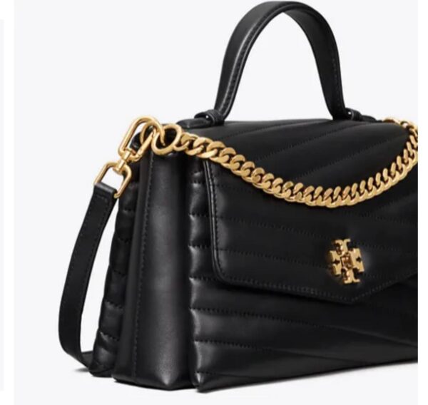 ⁦Tory Burch Kira Chevron Top Handle⁩ - الصورة ⁦6⁩